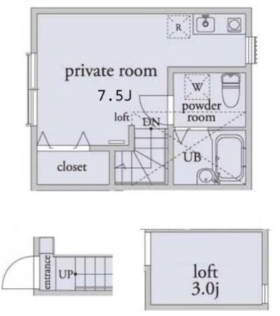 アーベインテラス東が丘の物件間取画像